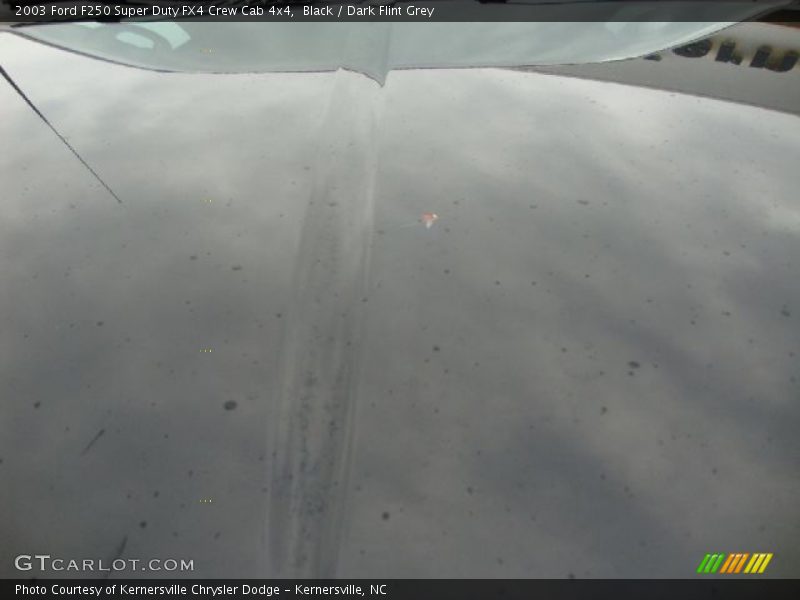 Black / Dark Flint Grey 2003 Ford F250 Super Duty FX4 Crew Cab 4x4