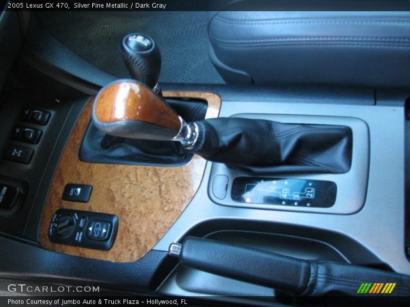 Silver Pine Metallic / Dark Gray 2005 Lexus GX 470