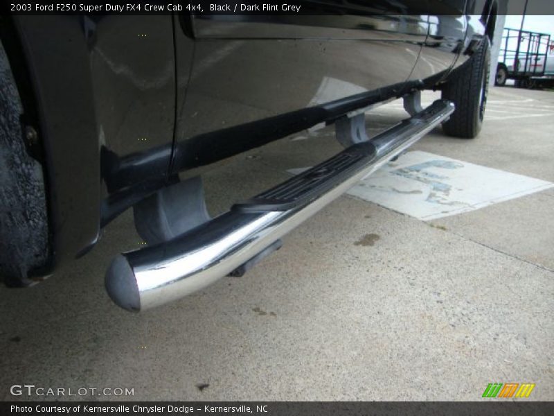 Black / Dark Flint Grey 2003 Ford F250 Super Duty FX4 Crew Cab 4x4