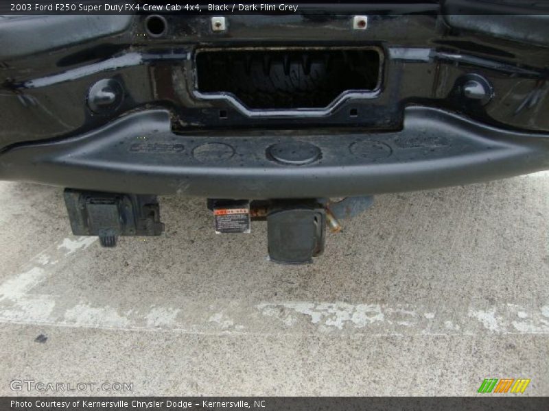 Black / Dark Flint Grey 2003 Ford F250 Super Duty FX4 Crew Cab 4x4