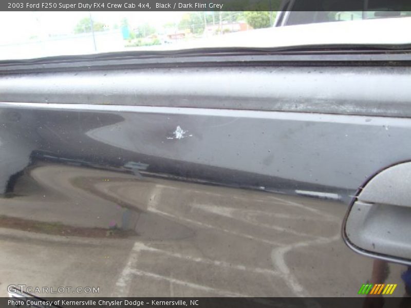 Black / Dark Flint Grey 2003 Ford F250 Super Duty FX4 Crew Cab 4x4