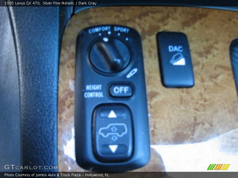 Silver Pine Metallic / Dark Gray 2005 Lexus GX 470