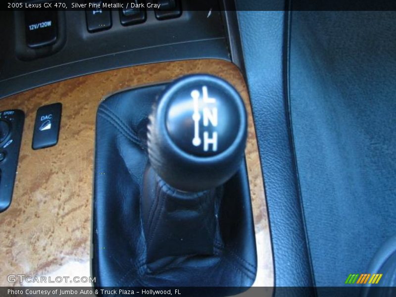Silver Pine Metallic / Dark Gray 2005 Lexus GX 470