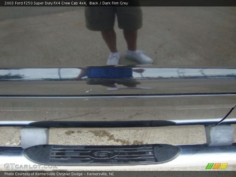 Black / Dark Flint Grey 2003 Ford F250 Super Duty FX4 Crew Cab 4x4