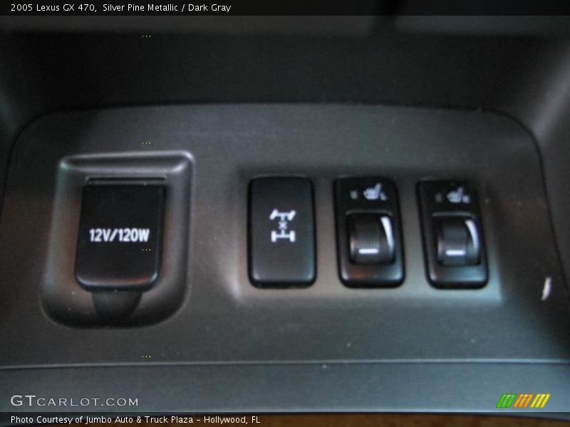 Silver Pine Metallic / Dark Gray 2005 Lexus GX 470