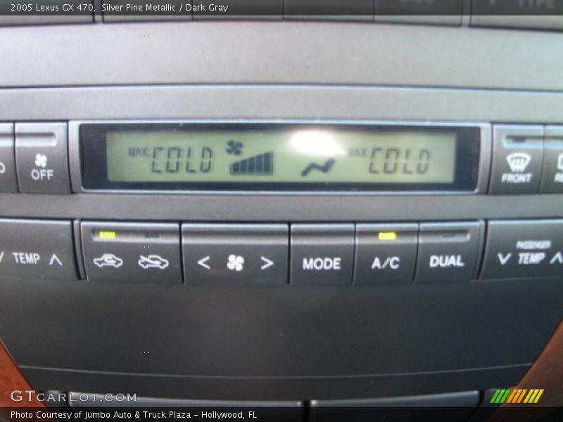 Silver Pine Metallic / Dark Gray 2005 Lexus GX 470