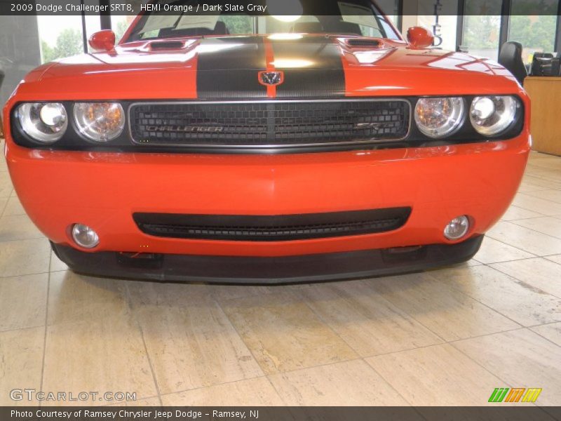 HEMI Orange / Dark Slate Gray 2009 Dodge Challenger SRT8