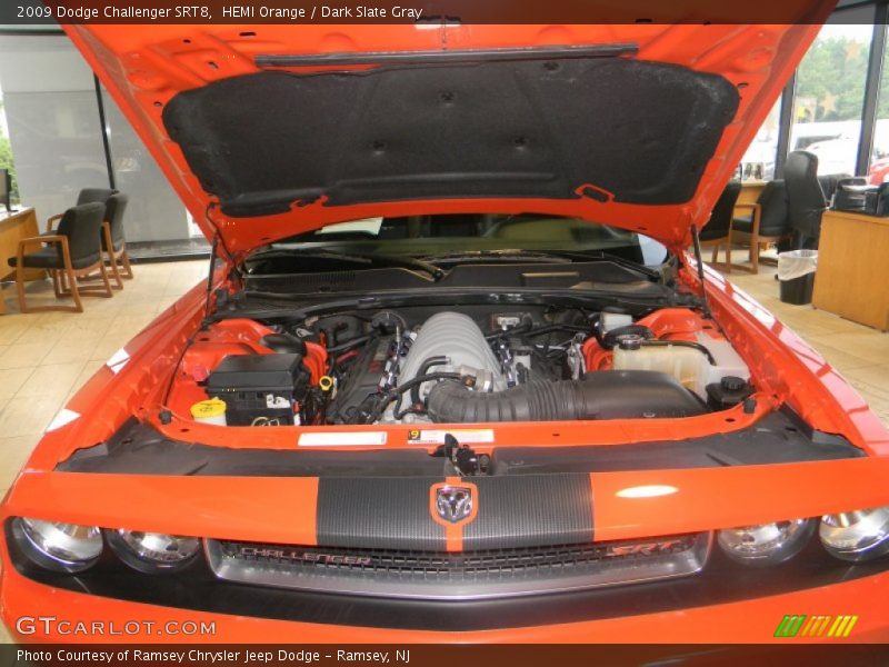 HEMI Orange / Dark Slate Gray 2009 Dodge Challenger SRT8