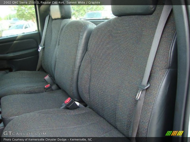 Summit White / Graphite 2002 GMC Sierra 1500 SL Regular Cab 4x4