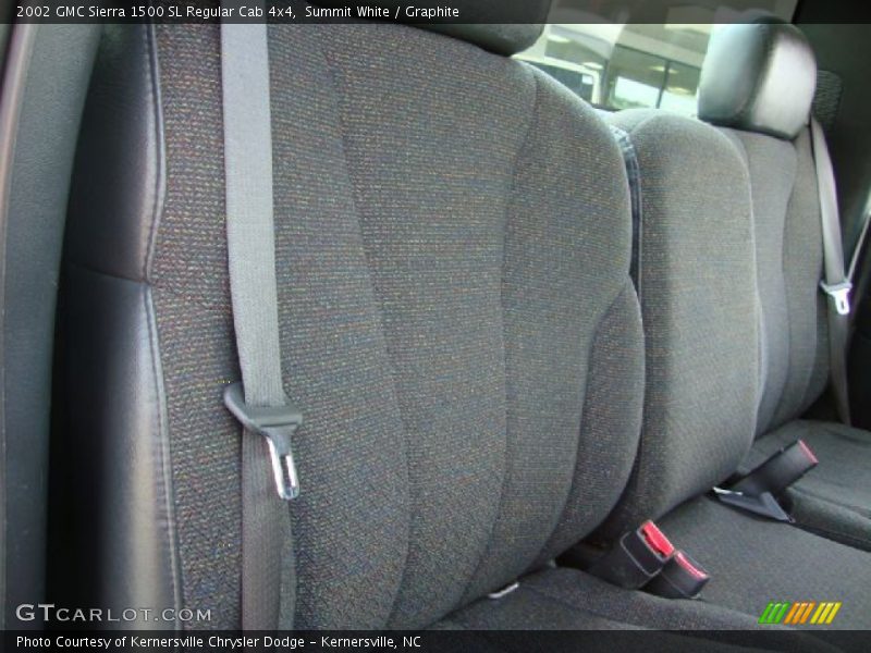 Summit White / Graphite 2002 GMC Sierra 1500 SL Regular Cab 4x4