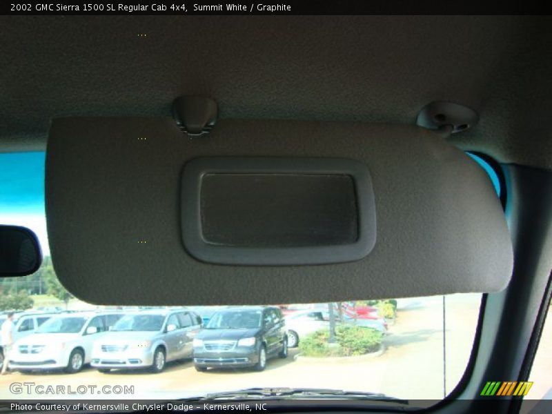 Summit White / Graphite 2002 GMC Sierra 1500 SL Regular Cab 4x4
