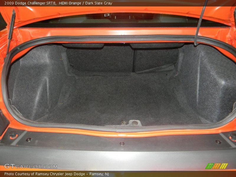 HEMI Orange / Dark Slate Gray 2009 Dodge Challenger SRT8