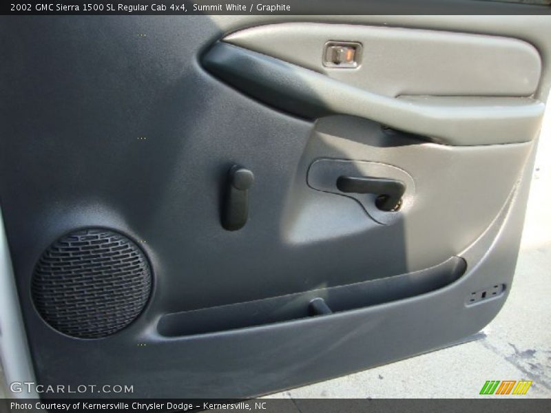 Summit White / Graphite 2002 GMC Sierra 1500 SL Regular Cab 4x4