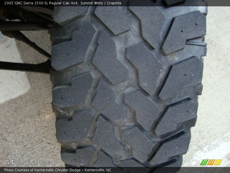 Summit White / Graphite 2002 GMC Sierra 1500 SL Regular Cab 4x4