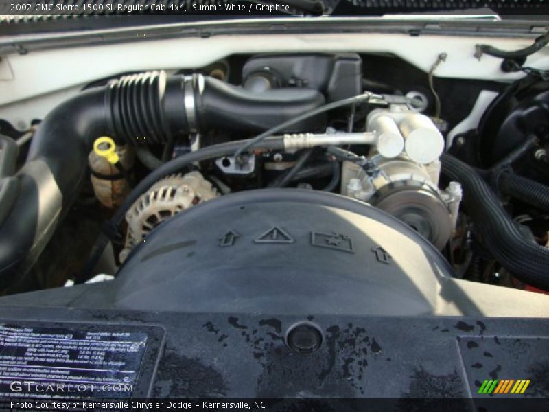 Summit White / Graphite 2002 GMC Sierra 1500 SL Regular Cab 4x4