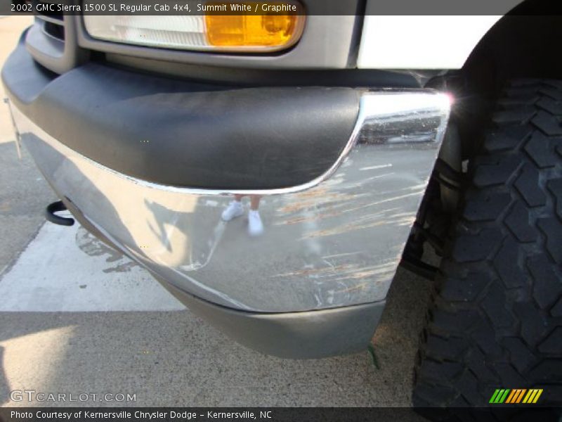 Summit White / Graphite 2002 GMC Sierra 1500 SL Regular Cab 4x4