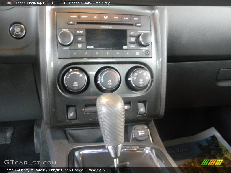HEMI Orange / Dark Slate Gray 2009 Dodge Challenger SRT8