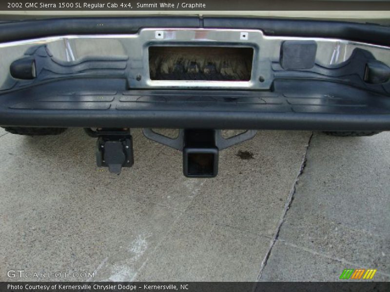 Summit White / Graphite 2002 GMC Sierra 1500 SL Regular Cab 4x4