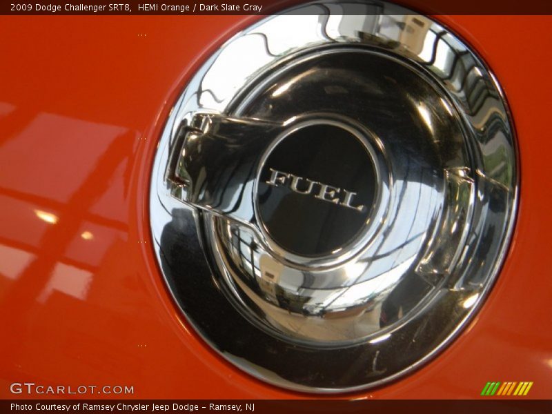 HEMI Orange / Dark Slate Gray 2009 Dodge Challenger SRT8
