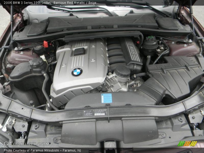 Barrique Red Metallic / Beige 2006 BMW 3 Series 330i Sedan