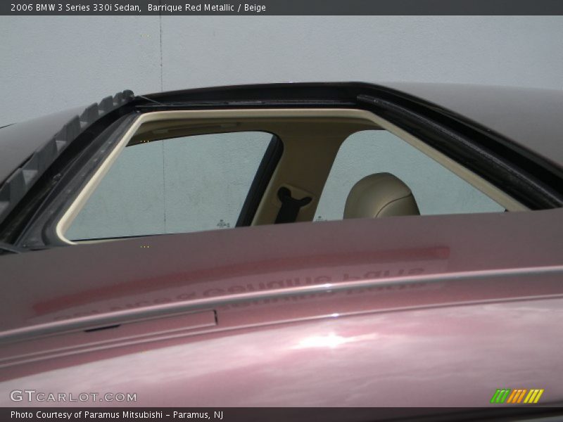 Barrique Red Metallic / Beige 2006 BMW 3 Series 330i Sedan