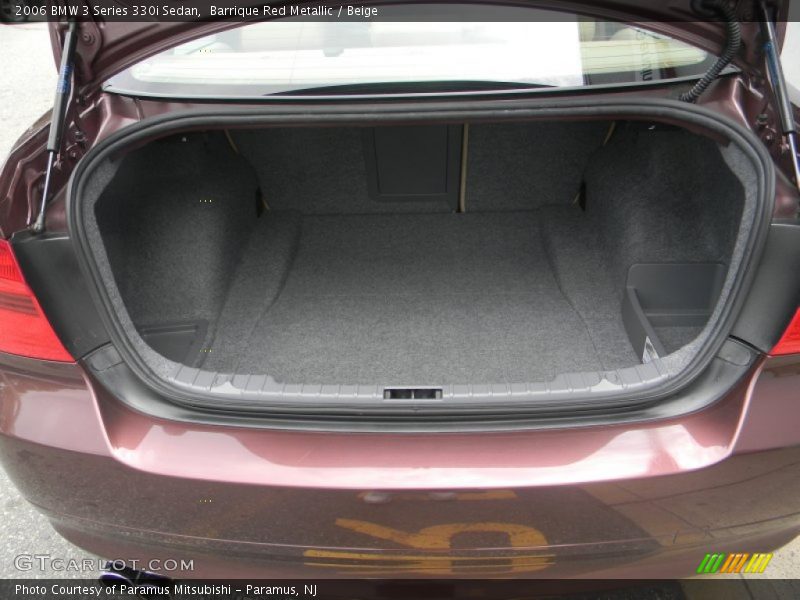 Barrique Red Metallic / Beige 2006 BMW 3 Series 330i Sedan