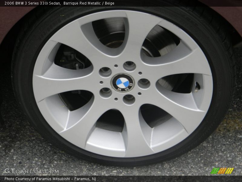 Barrique Red Metallic / Beige 2006 BMW 3 Series 330i Sedan