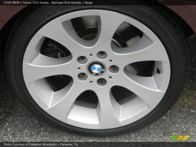 Barrique Red Metallic / Beige 2006 BMW 3 Series 330i Sedan