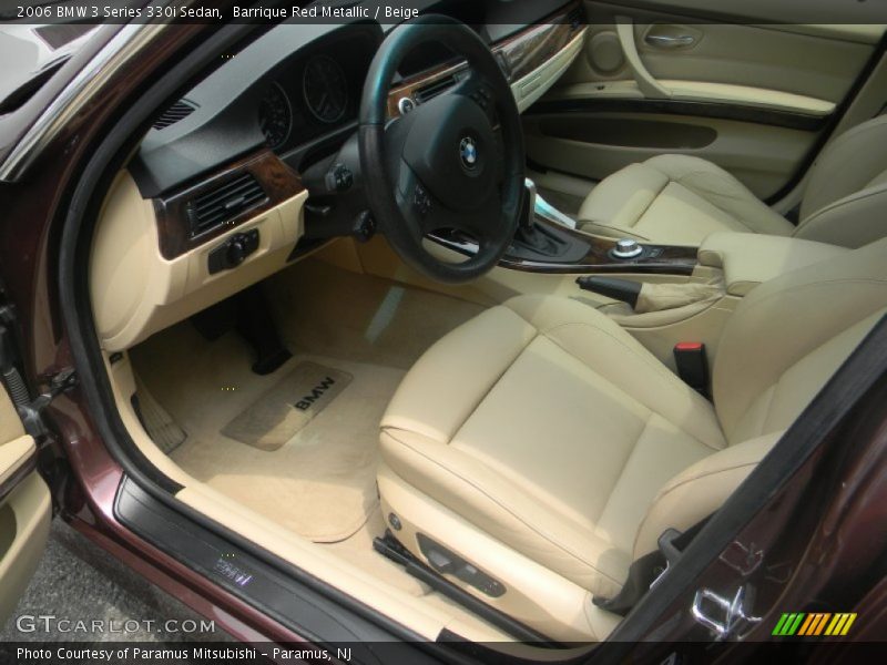 Barrique Red Metallic / Beige 2006 BMW 3 Series 330i Sedan