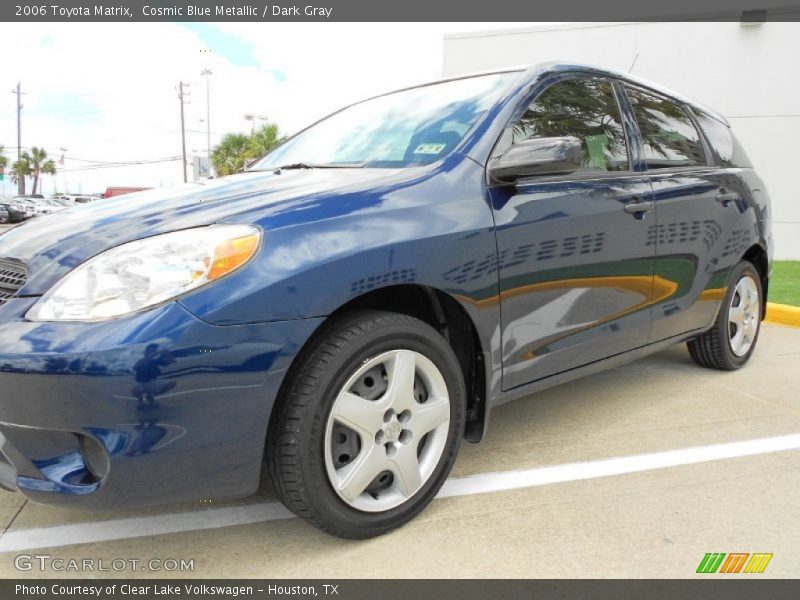 Cosmic Blue Metallic / Dark Gray 2006 Toyota Matrix