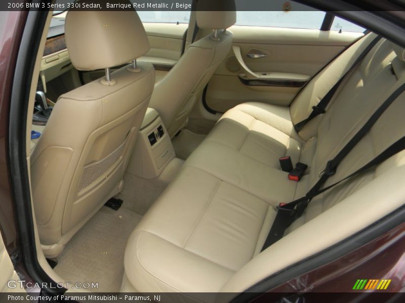 Barrique Red Metallic / Beige 2006 BMW 3 Series 330i Sedan