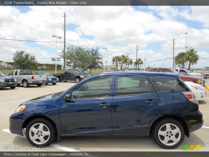 Cosmic Blue Metallic / Dark Gray 2006 Toyota Matrix