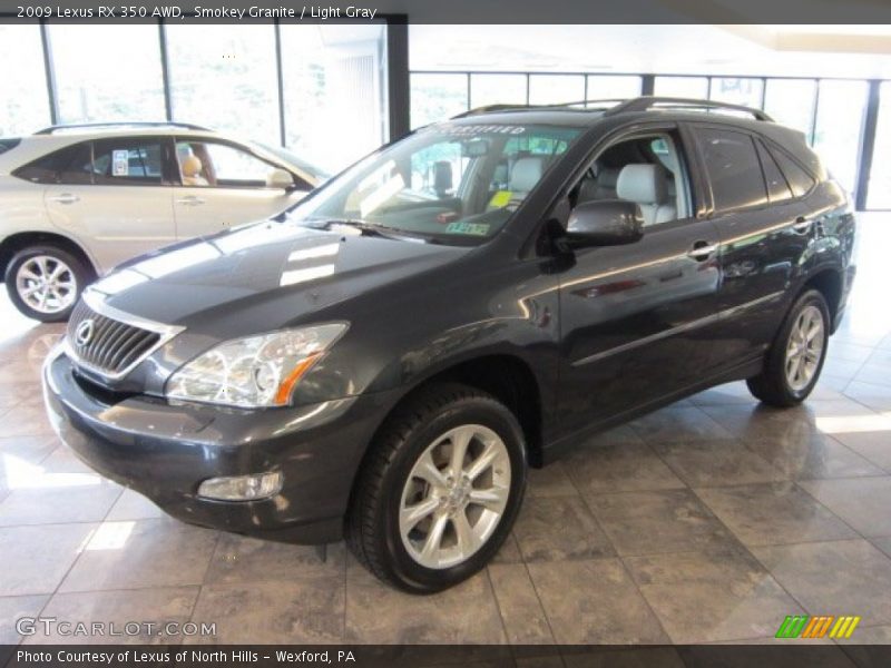 Smokey Granite / Light Gray 2009 Lexus RX 350 AWD
