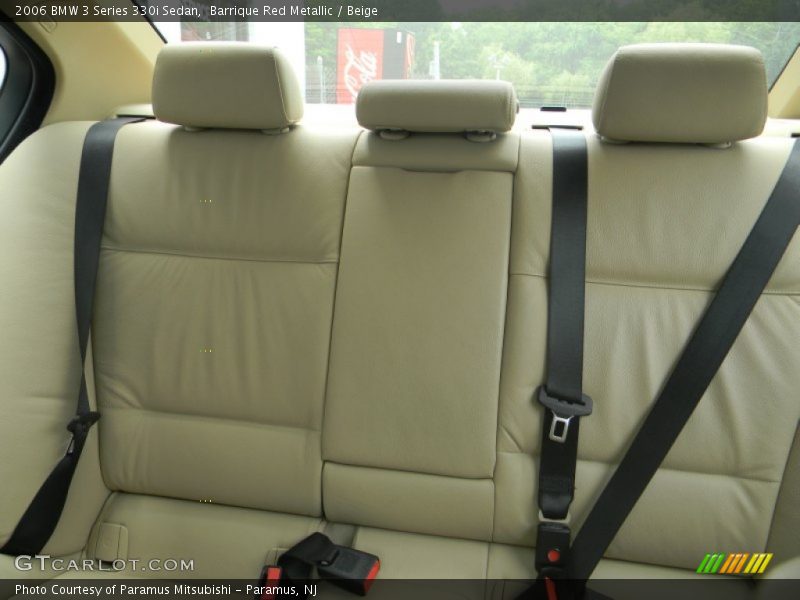 Barrique Red Metallic / Beige 2006 BMW 3 Series 330i Sedan