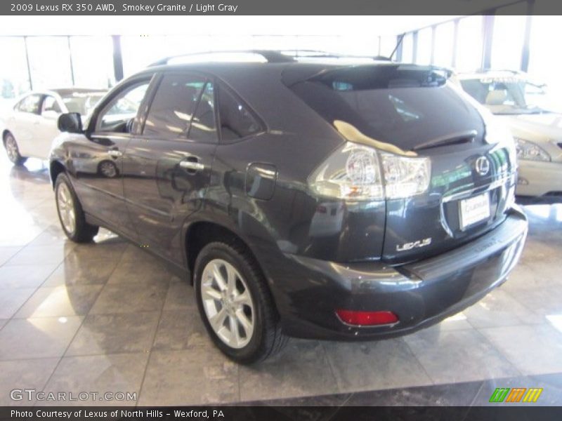 Smokey Granite / Light Gray 2009 Lexus RX 350 AWD