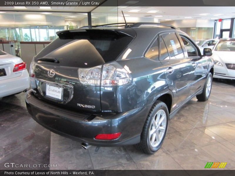 Smokey Granite / Light Gray 2009 Lexus RX 350 AWD