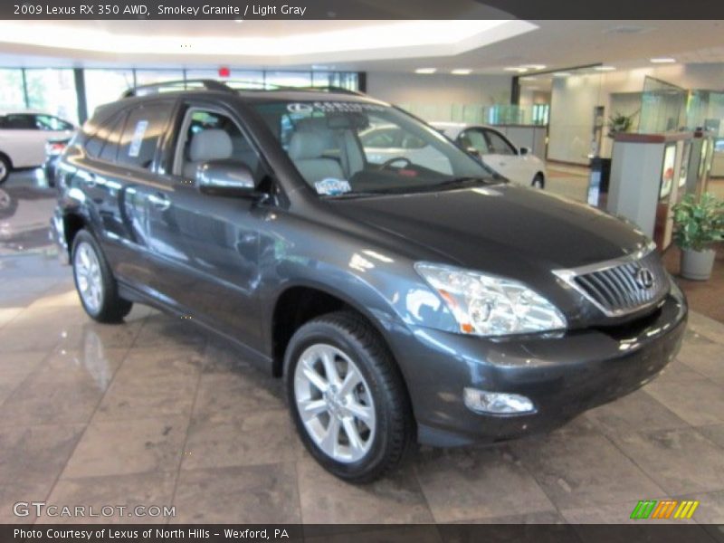 Smokey Granite / Light Gray 2009 Lexus RX 350 AWD