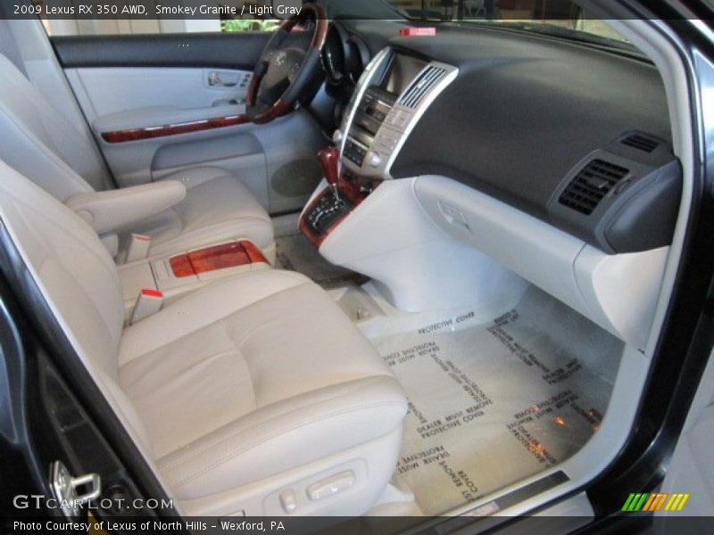 Smokey Granite / Light Gray 2009 Lexus RX 350 AWD