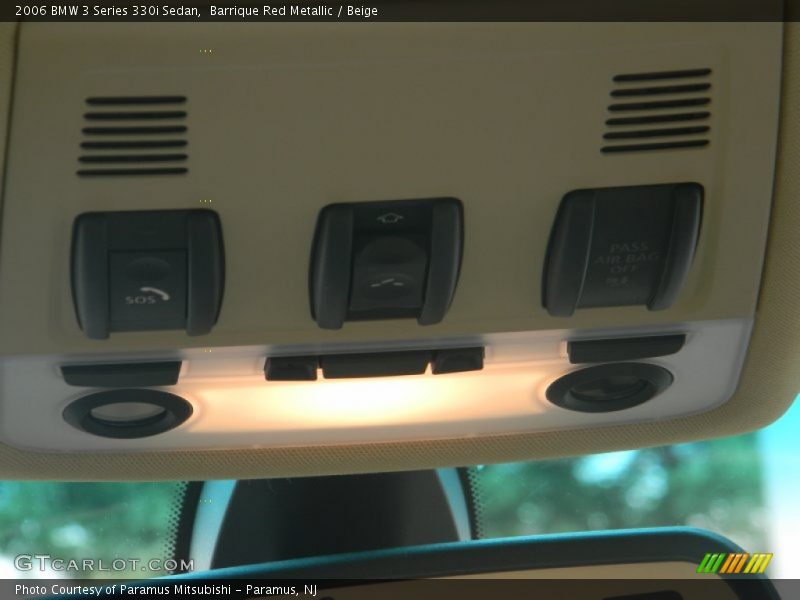 Barrique Red Metallic / Beige 2006 BMW 3 Series 330i Sedan