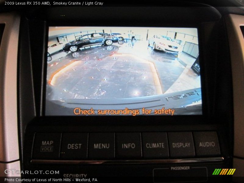 Smokey Granite / Light Gray 2009 Lexus RX 350 AWD