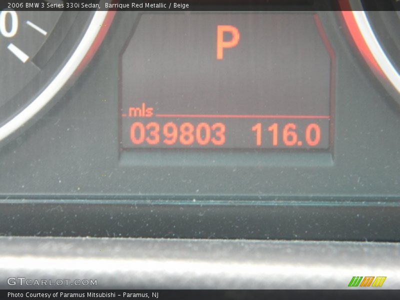 Barrique Red Metallic / Beige 2006 BMW 3 Series 330i Sedan
