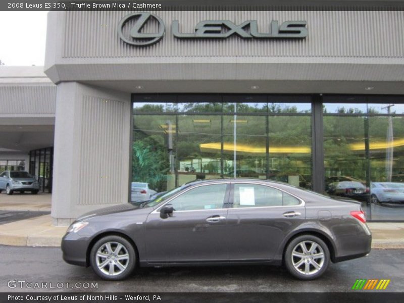 Truffle Brown Mica / Cashmere 2008 Lexus ES 350
