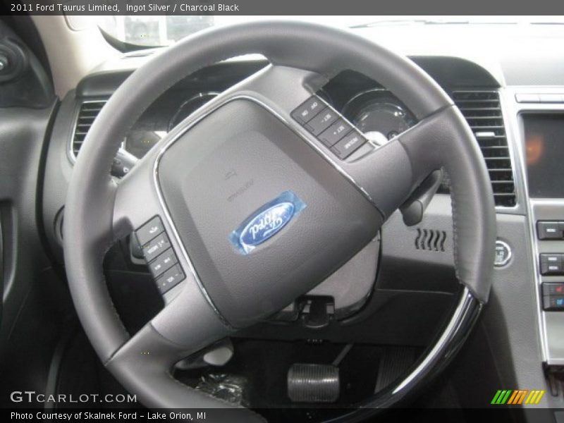 Ingot Silver / Charcoal Black 2011 Ford Taurus Limited