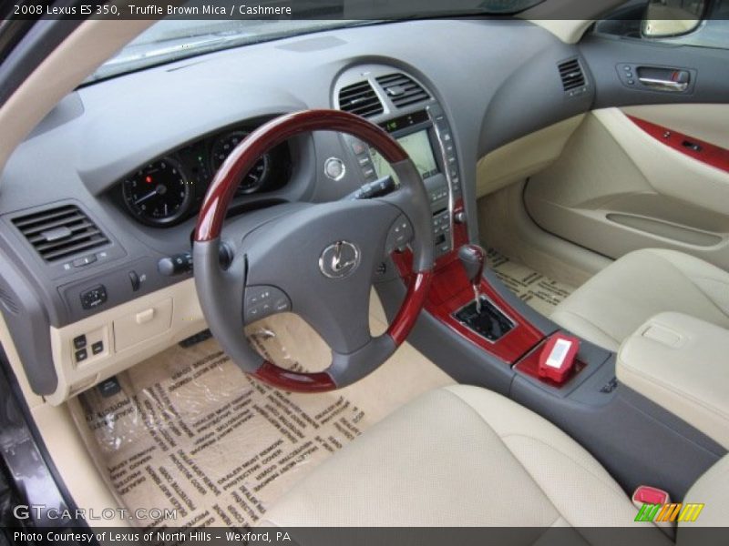 Truffle Brown Mica / Cashmere 2008 Lexus ES 350