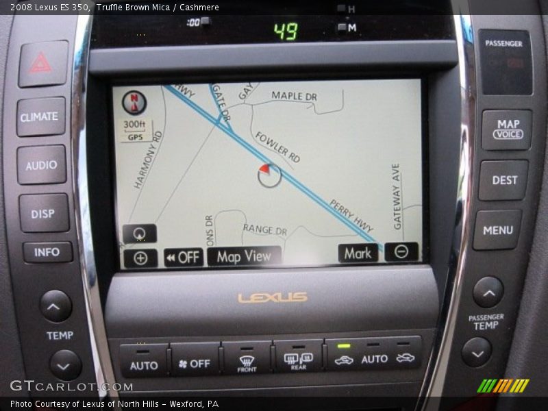 Truffle Brown Mica / Cashmere 2008 Lexus ES 350