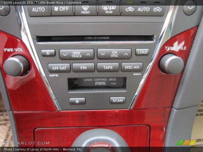 Truffle Brown Mica / Cashmere 2008 Lexus ES 350