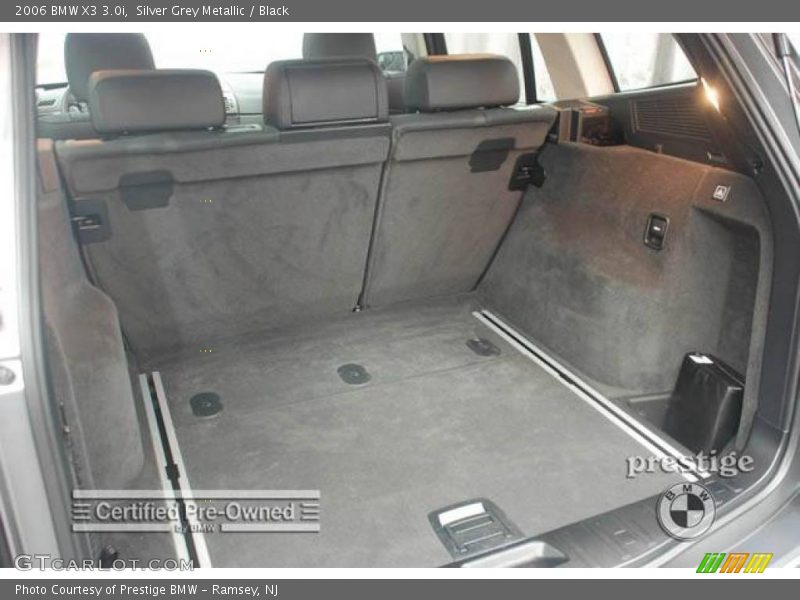 Silver Grey Metallic / Black 2006 BMW X3 3.0i