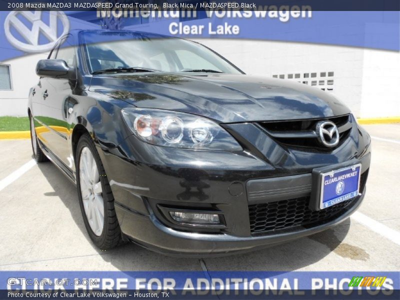 Black Mica / MAZDASPEED Black 2008 Mazda MAZDA3 MAZDASPEED Grand Touring