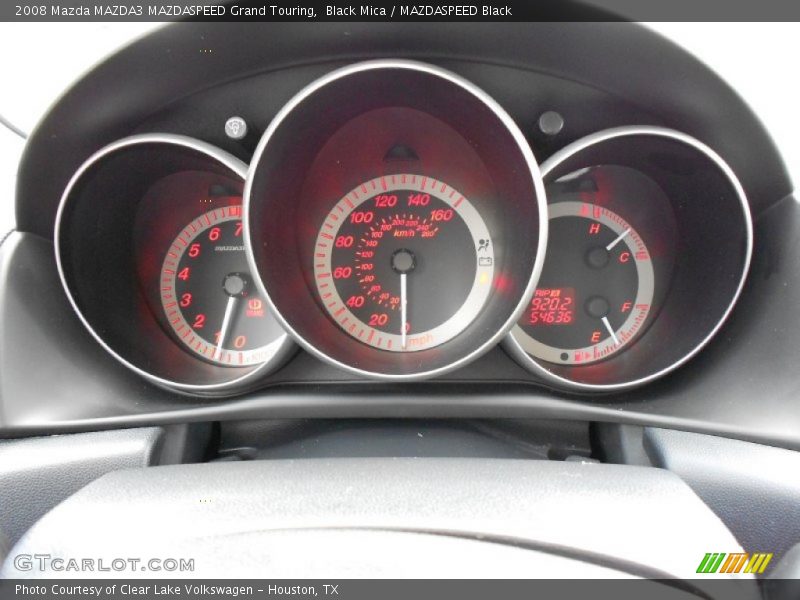 2008 MAZDA3 MAZDASPEED Grand Touring MAZDASPEED Grand Touring Gauges