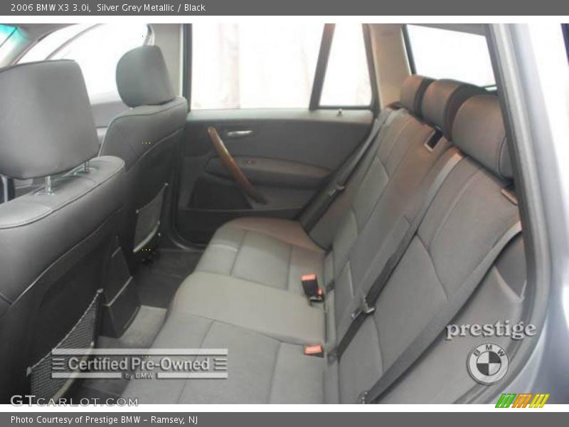 Silver Grey Metallic / Black 2006 BMW X3 3.0i